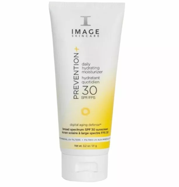 Image Skincare Prevention Daily Hydrating Moisturizer SPF30 3.2oz 95ml #non