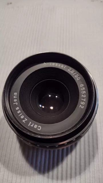 Carl Zeiss Jena Tessar 2,8/50 M42 Q1 sehr gut