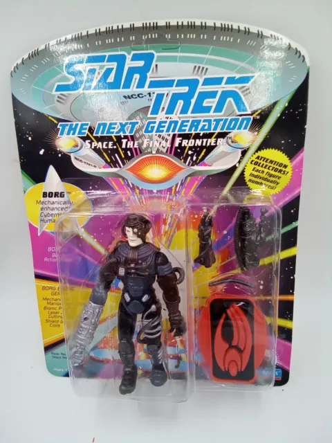 Playmates STAR TREK THE NEXT GENERATION 1992 Borg Action Figure Series 1 3