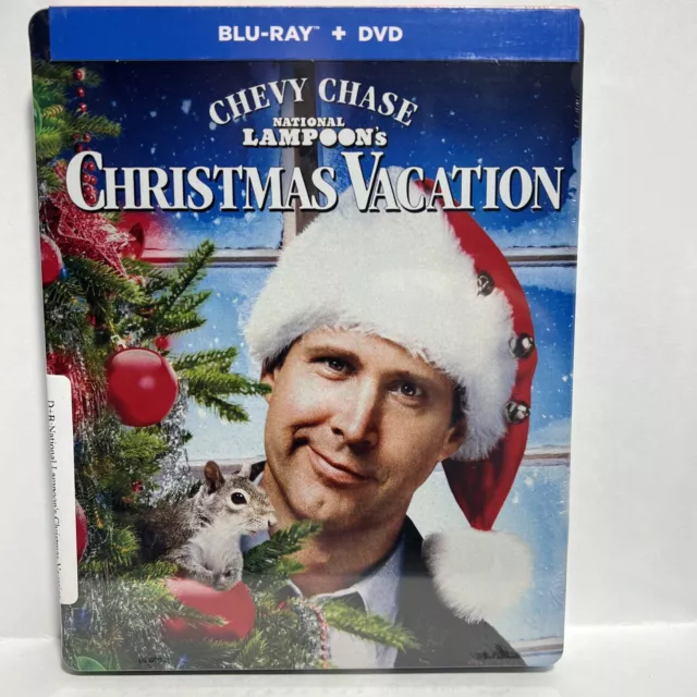 National Lampoons Christmas Vacation (Blu-ray/DVD, 2015, 2-Disc Set, SteelBook)