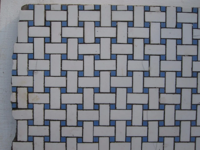 Antique Architectural Artifact Prairie District Tile Chicago Interior Decorate 2