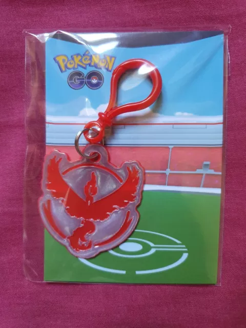 Pokemon GO Fest Official Keychain - Team Valor !!! - NEW