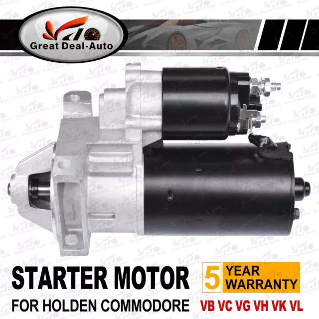 Heavy Duty Starter Motor For Holden Commodore 253 304 308 Vc Vh Vk Vl V8 5.0L