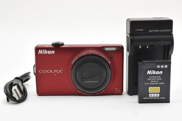 Nikon COOLPIX S6000 レッド Amazon | Nikon デジタルカメラ COOLPIX (クールピクス) S6000
