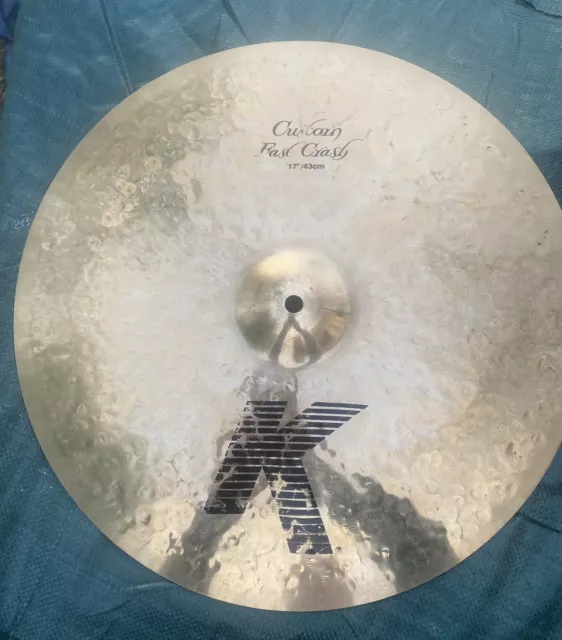 Zildjian 17" K Custom Fast Crash Cymbal.