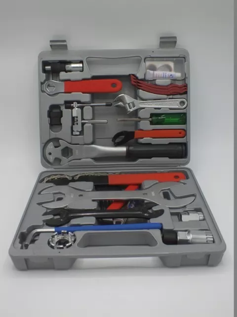 Universal Home Mechanic Bike Bicycle Tool Kit Repair Maintinence Set - 38 Tools