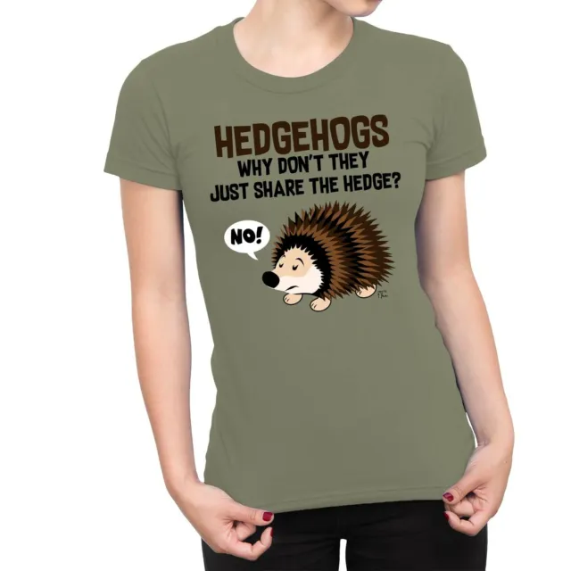 1T-shirt donna ricci Why Don't They Just Share The Hedge