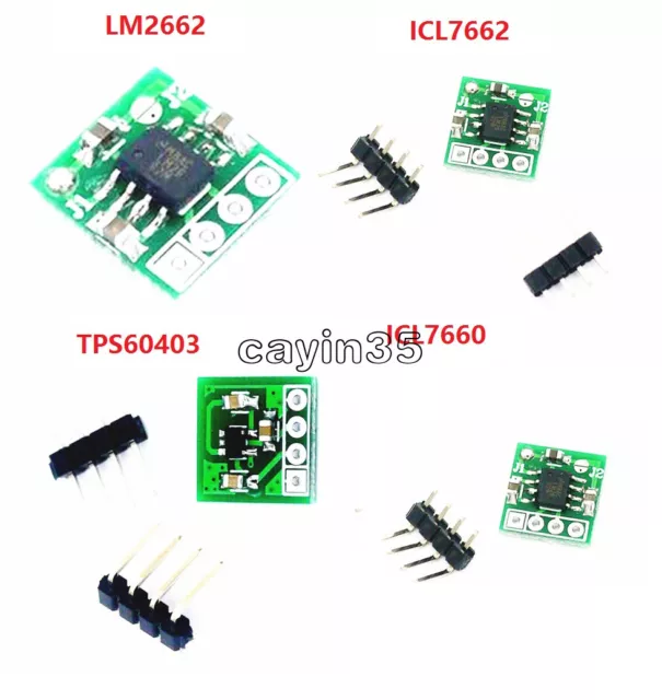 LM2662 ICL7660 ICL7662 TPS60403 Positive to Negative Voltage Reverse Regulator K