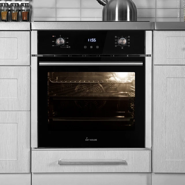 Four encastrable 60 cm 70L Gril Circulation de l'air Air chaud Fonction pizza 2