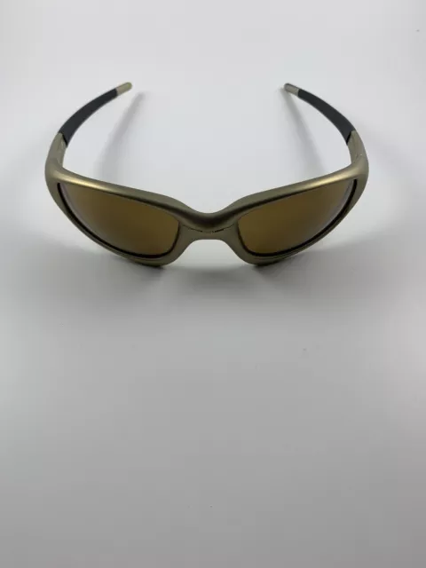 Oakley Straight Jacket Platinum Gold Iridium 04-258 1999 Version RARE