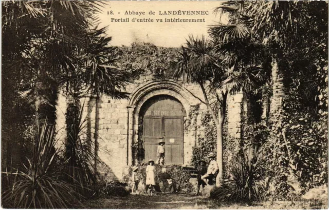 CPA Landevennec - Abbaye de Landevennec - Portail d'Entree (1033194)
