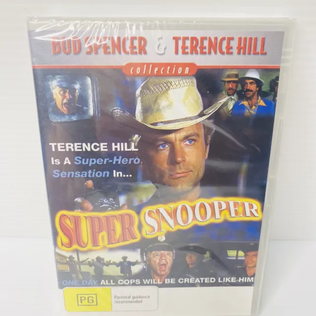 Super Snooper DVD Region 4 Comedy  Terence Hill Ernest Borgnine Free Postage