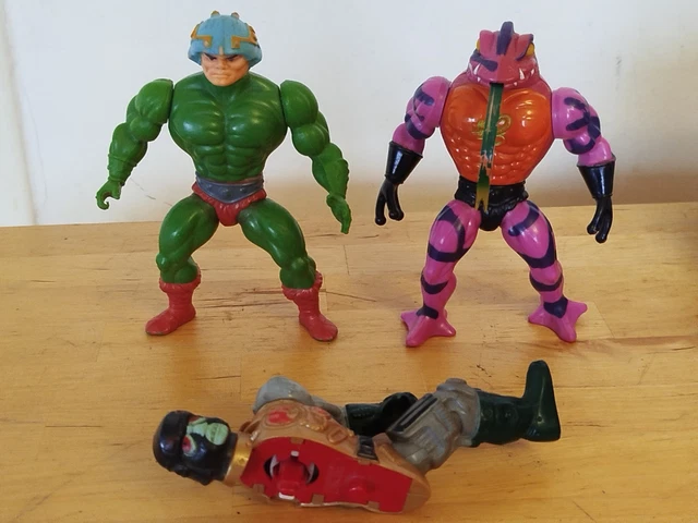 Figurine MOTU He-Man Cheval Night Stalker Mattel 1984 Vintage
