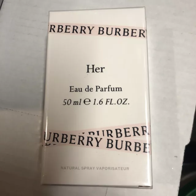 Burberry Her Woman's Eau De Parfum - 1.6oz New authentic