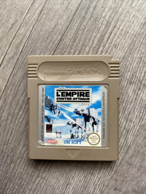 Star Wars L’Empire Contre-Attaque Loose Nintendo Game Boy FAH