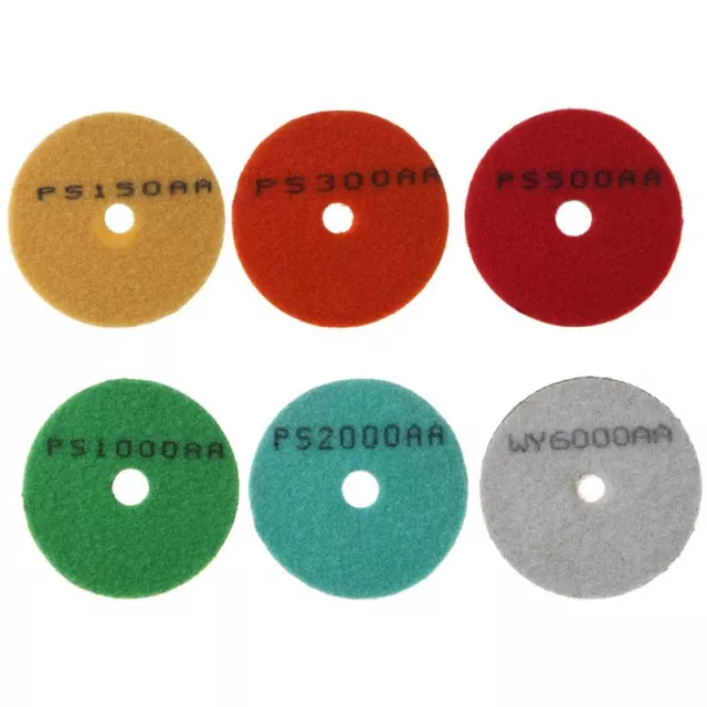 3" Sponge Diamond Polishing Pad For Marble Granite Concrete Floor Grinding Nylon