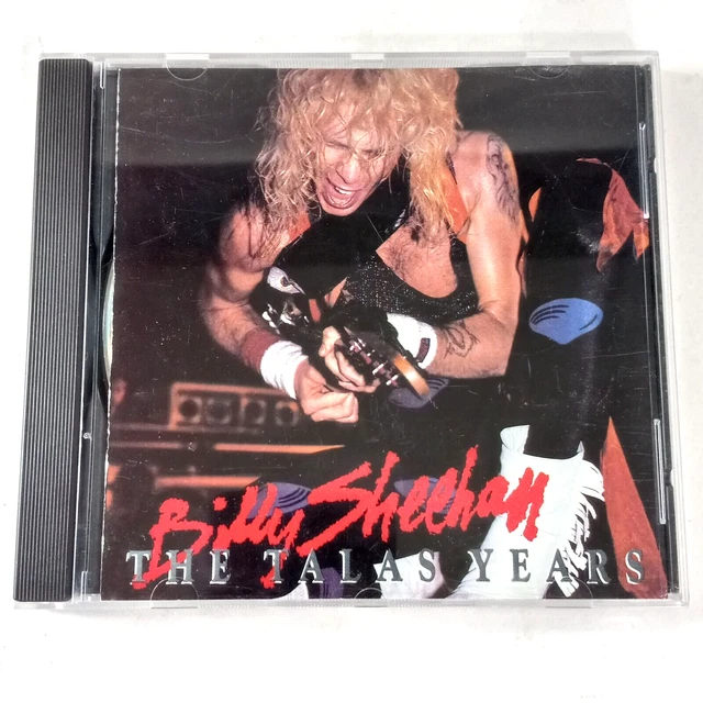 BILLY SHEEHAN THE Talas Years CD 1989 Hard Rock Music Relativity Record