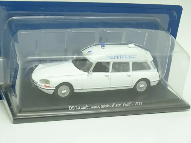 Universal Hobbies UH Presse 1/43 - Citroen DS 20 Break Ambulance Petit 1973