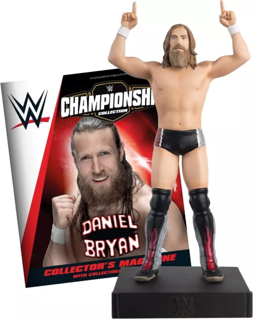 Wwe Daniel bryan Eaglemoss Hero Collector  Championship Collection with Magazine