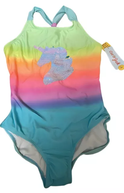 Cat and jack unicorn shop bathing suit