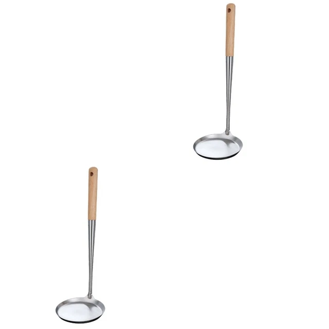 2 Pieces Fritter Scoop Edelstahl Kuchen Shrimps Maker Keksschaufel Zum Backen