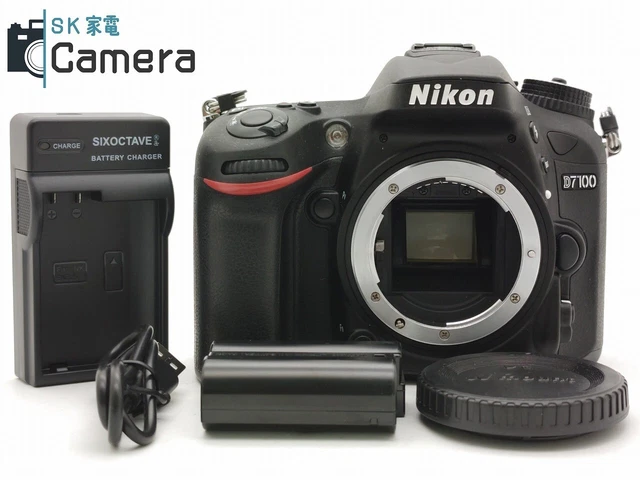 [Near Mint] Nikon D7100 Approx. 500 shots Nikon with compatible charger