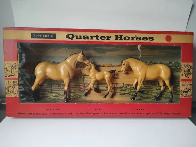 Vintage Hartland the American Quarter Horse set in original box
