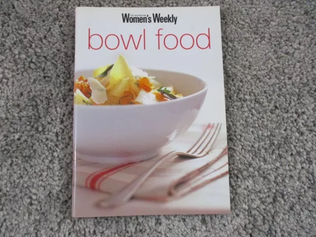 Australian Womens Weekly AWW Bowl Food Mini Cookbook Recipes