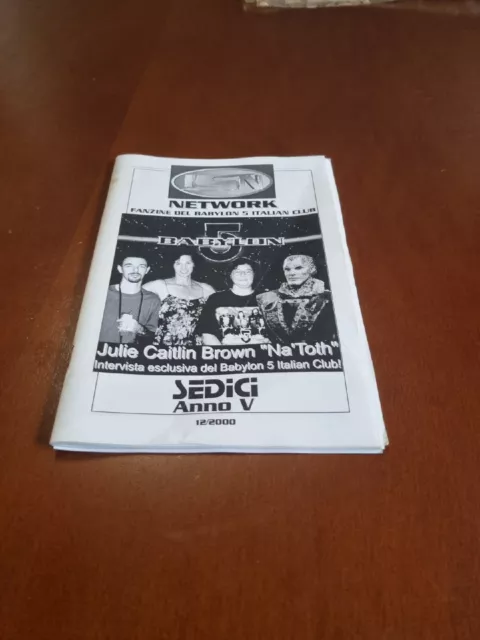 ISN NETWORK fanzine del Babylon 5 italian club n. 16 anno V 12/2000