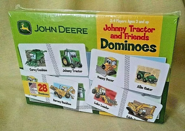 John Deere Dominoes Johnny Tractor Friends 2006 Great American Puzzle Factory.