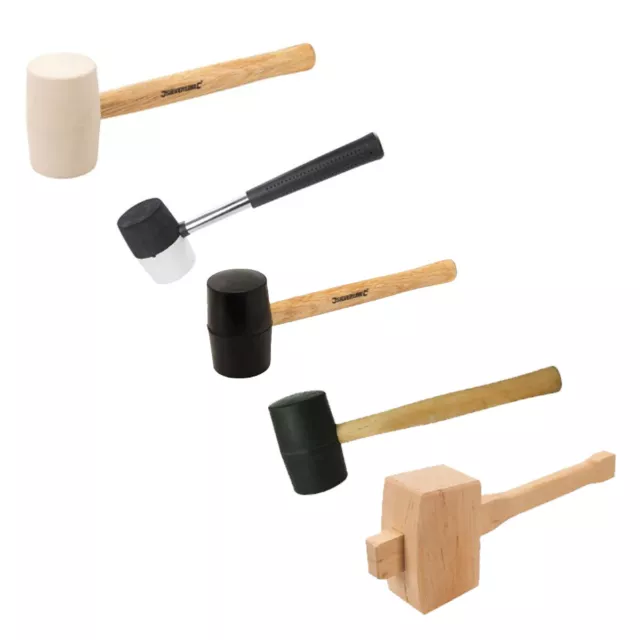 Marteau Maillet Caoutchouc Combi 455ml 682ml 909ml Divers Bois DIY Outil Poignée