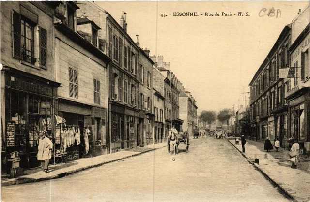CPA AK ESSONNE - Rue de Paris (489213)