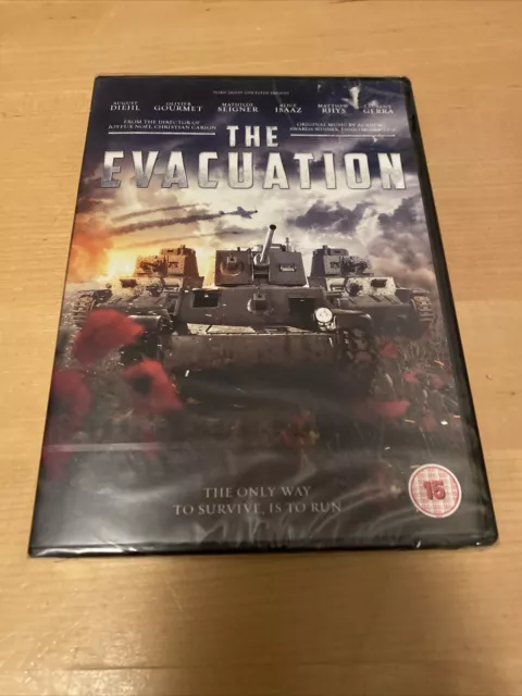 The Evacuation DVD (2018) August Diehl, Carion (DIR) cert 15 New & Sealed