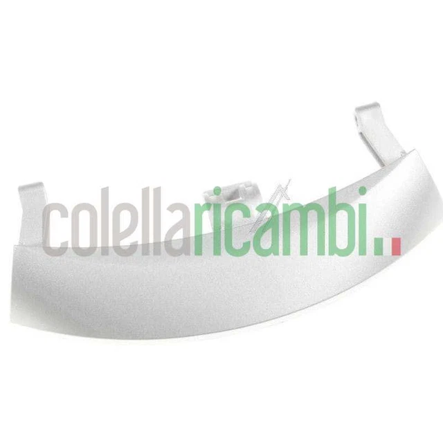 Maniglia Porta Oblò Per Lavatrice Beko - Ricambio Originale Grigio 2821580200 - Compatibile Con WMB71442NER, WMB91242 E Altri Modelli