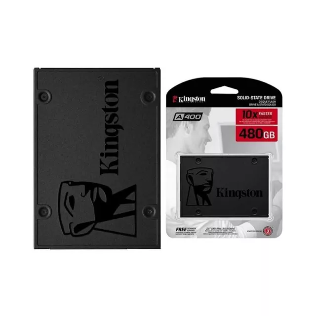 Kingston A400 480GB 2,5" SSD Interno (SA400S37/480G)