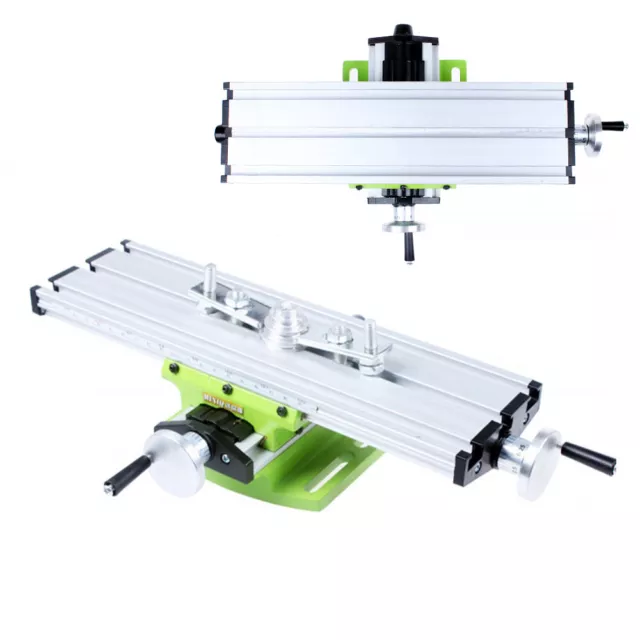 Multifunction Worktable Milling Machine Cross Slide X Y Table Drill Vise Fixture