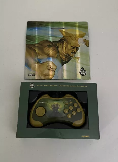 STREET FIGHTER SPECIAL GUILE CONTROLLER (15TH ANNIVERSARY EDITON XBOX) No Comic