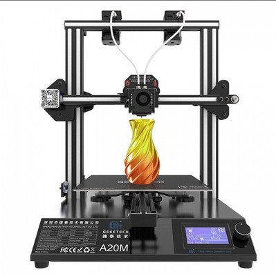 display lcd doppio estrudere Geeetech GEEETECH A20M stampante 3d usata 