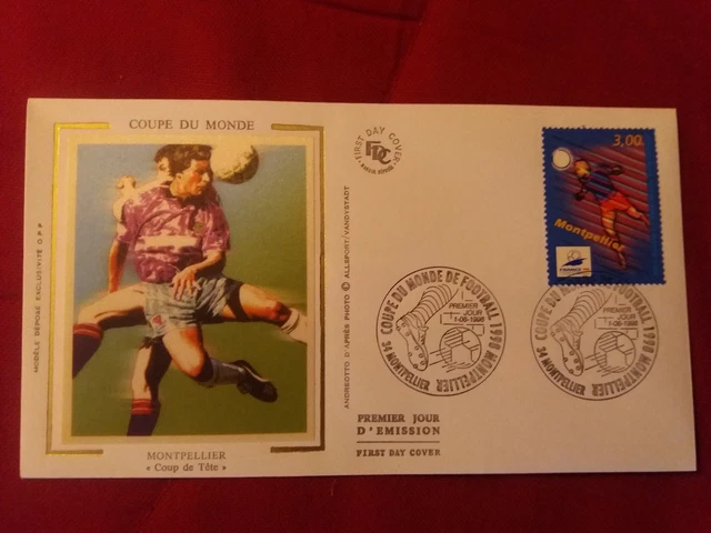 Enveloppe 1er jour de france 98 - Collection