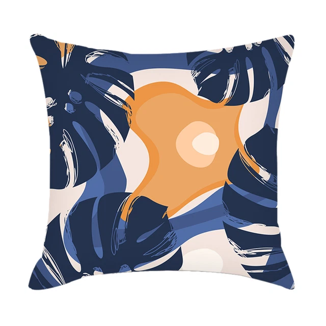 Cushion Cover Wrinkle-resistant Removable Delicate Stitching Pillow Case Compact