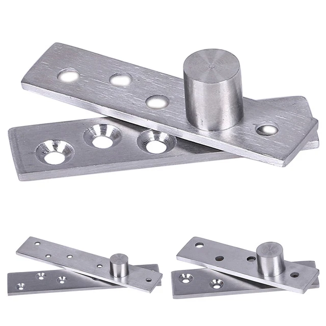 Rustproof Hinge Closet Stainless Steel Home Up Down 360 Degree Rotating Conceal