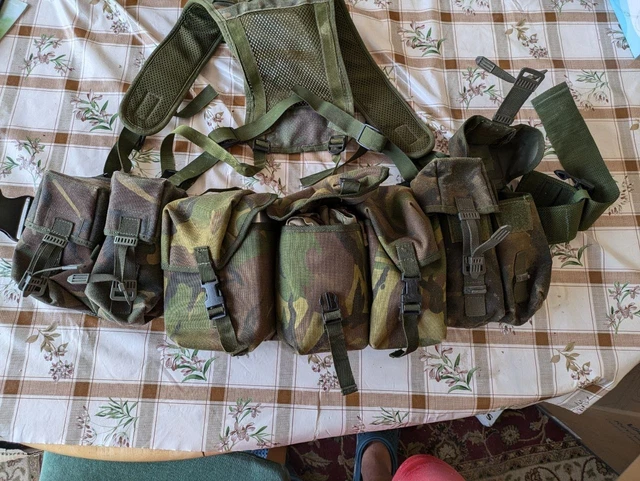 MOD Lightweight Cadet Webbing British Army Airborne ATC ACF Camo Camouflage - Foto 13