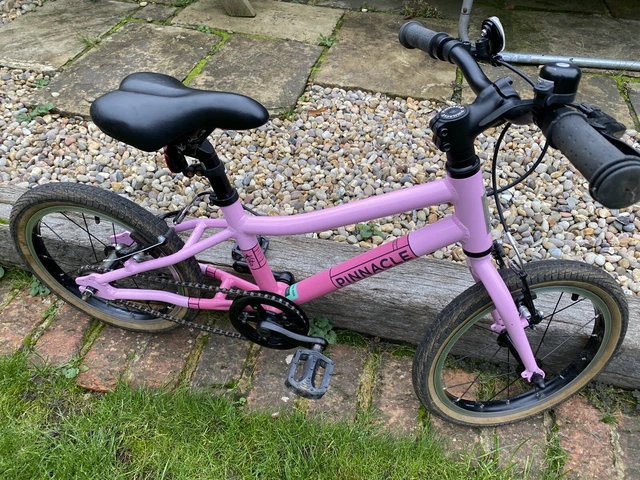 PINNACLE KOTO 16 Inch Kids Bike Pink 95.00 PicClick UK