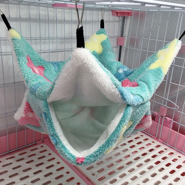 Small Animal Hammocks Hamster Ferret Rabbit Guinea Pig Cotton Soft Sleeping N^ob