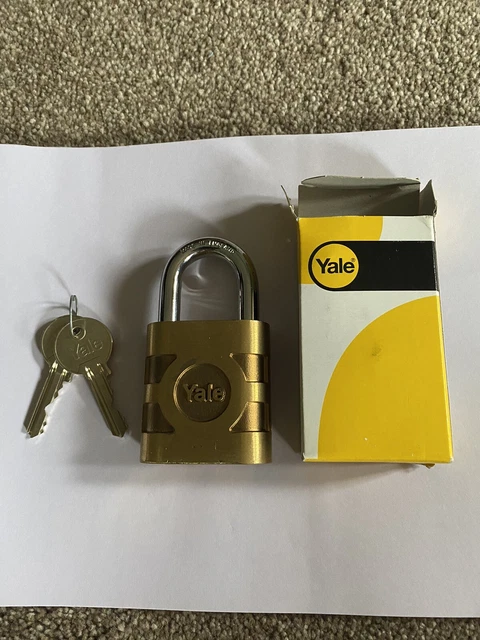 Lucchetto Yale 850 lucchetto ad alta sicurezza nuovo in scatola con chiavi