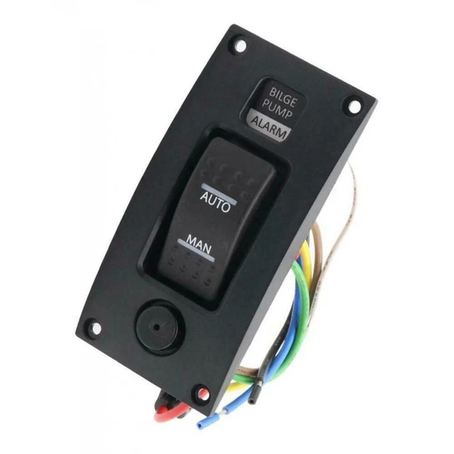 Panneau Interrupteur IP66 Imperméable Avec Alarme Courbé Forme Plastique 20 A