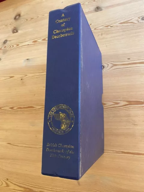 Rare "A Century Of Champion Deerhounds" Dog Book 2 Vols Ltd Ed In Slipcase 1St