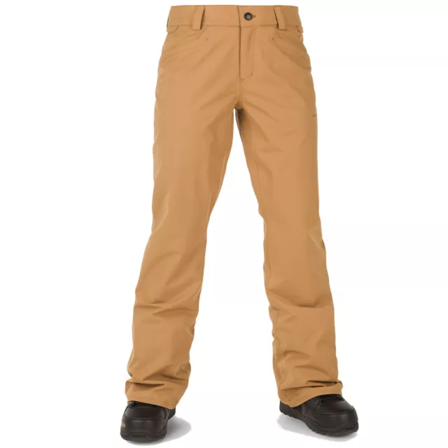 Volcom Hallen Pant Damen-Skihose Snowboardhose Schneehose Winterhose Hose Braun