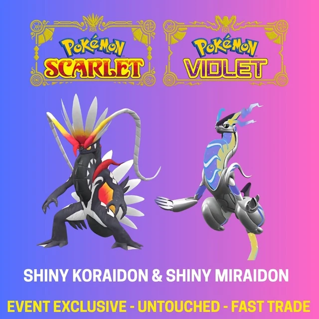 Shiny Pokemon Scarlet Violet Unrelease Shiny Collection Shiny - Foto 10