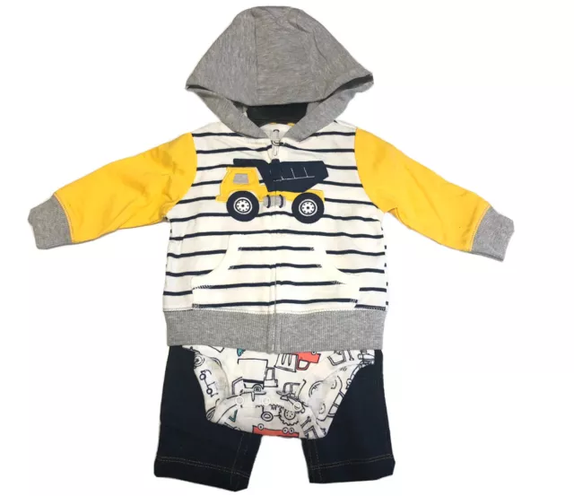 Carters 3 Piece Boys Infant Jacket Set - Size Varies